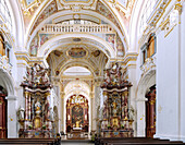 Basilica of St. Lorenz in Kempten im Allgäu in Bavaria in Germany