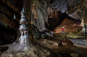 Krizna Jama Höhle, Kreuzhöhle, Grahovo, Slowenien, Europa