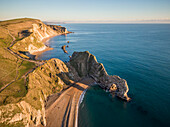 Durdle Door, Jurassic Coast, UNESCO World Heritage Site, Dorset, England, United Kingdom, Europe