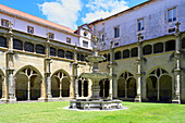 Santa Cruz Monastery, Cloister, Coimbra, Beira, Portugal, Europe