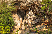 Entrance to Phra Nang Nai Cave, Railay Peninsula, Krabi Province, Thailand, Southeast Asia, Asia