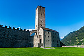 Castelgrande, Three Castles of Bellinzona UNESCO World Heritage Site, Ticino, Switzerland, Europe