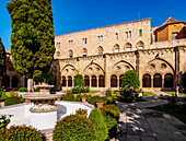 Cloister of the Santa Tecla Cathedral, Tarragona, Catalonia, Spain, Europe