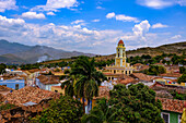 Rooftop view of Trinidad, UNESCO World Heritage Site, Sancti Spiritus, Cuba, West Indies, Central America