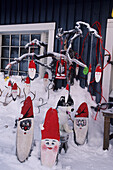 Europe, North Europe, Scandinavia, Finland, Lapland, Saarisellä, Santa Claus shops abound all over Finland.