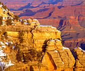 USA, Arizona, Grand-Canyon-Nationalpark im Winter