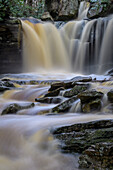 USA, West Virginia, Blackwater Falls. Elakala Falls landscape