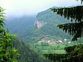 Bei Kuciste in der Rugova-Schlucht, Nordalbanische Alpen bei Peja, West-Kosovo