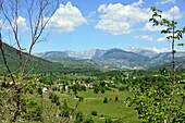 on the M6 road near Niksic, western Montenegro