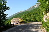 Bunker über dem Ohridsee, Nordmazedonien