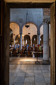 Blick in die Kathedrale di san Giusto, Triest, Venezien, Veneto, Friaul-Julisch Venetien, Italien, Europa