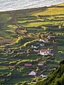 Faja dos Cubes. Insel Sao Jorge auf den Azoren, einer autonomen Region Portugals.