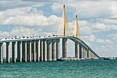 Florida, St. Petersburg, Sonnenschein-Skyway-Brücke