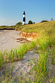Big Sable Point Lighthouse am Ostufer des Lake, Michigan. Ludington State Park, Michigan