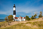Big Sable Point Lighthouse on Lake Michigan, Mason County, Ludington, Michigan
