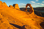 USA, Utah, Arches National Park. Landscape with Delicate Arch