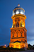 Neuseeland, Südinsel, Südland, Invercargill, der Wasserturm, erbaut 1888, Abenddämmerung