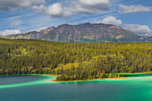 Kanada, Yukon-Territorium, Emerald Lake nördlich von Carcross