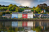 Ireland, County Cork, Bantry, harbor view, sunset