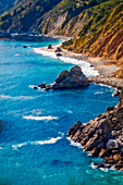 Big Sur Coastal Cliffs, Kalifornien, USA