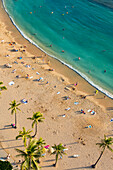 Waikiki Beach, Hilton Hawaiian Village, Honolulu, Oahu, Hawaii
