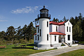 Admiralty Head Leuchtturm, Fort Casey State Park auf Whidbey Island, Washington State.