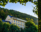 Historisches Hotel, 'Russischer Hof' am Kurpark, Bad Ems, Rheinland-Pfalz, Deutschland
