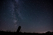 Milky Way, Westhavelland Star Park, Rübehorst, Havelland district, Brandenburg, Germany