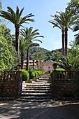 Gärten 'Jardines de Alfabia', Bunyola, Serra de Tramuntana, Mallorca, Balearen, Spanien