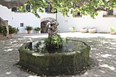 Brunnen in den Gärten 'Jardines de Alfabia', Bunyola, Serra de Tramuntana, Mallorca, Balearen, Spanien