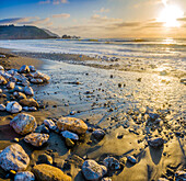 Rockaway Beach Sunset, Pacifica, California, USA