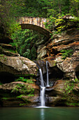 Old Man's Cave Upper Falls, Hocking Hills State Park, Ohio