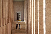 Staircase, Alte Pinakothek, Kunstkarree, Munich, Upper Bavaria, Bavaria, Germany