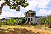 historisches Hospitalgebäude der Roça Água-Izé auf der Insel São Tomé in Westafrika