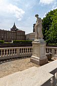 Gärten des Plazzo Reale, königlicher Palast, Turin, Piemont, Italien