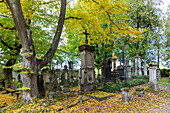 Friedhof St. Peter in Straubing in Niederbayern in Deutschland