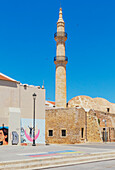 Neratzes Mosque, Petychakis square, Rethymno, Crete, Greek Islands, Greece