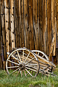 Abandoned wooden wagon, Bodie State Historic Park, California