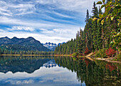Cooper Lake in the Central Washington Cascade Mountains.