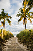 Smathers Beach in Key West Florida, USA