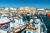 Port and Castle of Guzmán in Tarifa, Andalusia, Spain