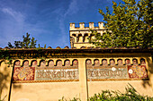 Terme di Tamerici in Parco Termale, detail, Montecatini Terme, Tuscany, Italy