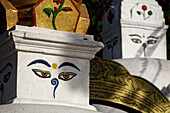 The Eyes of Buddha, Swayambunath, Kathmandu, Nepal.