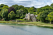 Manoir de la Tour d'Argent on the Douron river in Locquirec, Brittany, France