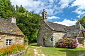 Kapelle Chapelle Sainte-Barbe in Plestin-les-Grèves, Bretagne, Frankreich