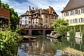 Little Venice on Rue de Turenne in Colmar, Alsace, France