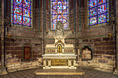 Innenraum der Kathedrale Saint-Gatien in Tours, Loiretal, Frankreich