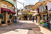 Einkaufstrasse in Nord-Nikosia oder Lefkosa, Türkische Republik Nordzypern, Europa