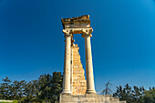 Heiligtum und Tempel des Apollon Hylates in der antiken Stadt Kourion, Episkopi, Zypern, Europa 
