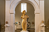 Marble statuette of Aphrodite from Soli, The Cyprus Museum, Nicosia, Cyprus, Europe